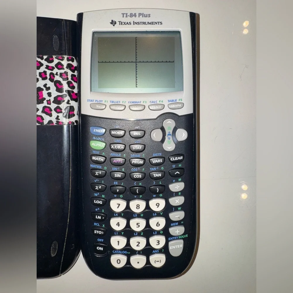 🛍️Texas Instruments TI-84 Plus Graphing Calculator - Black and Silver - Picture 8 of 13